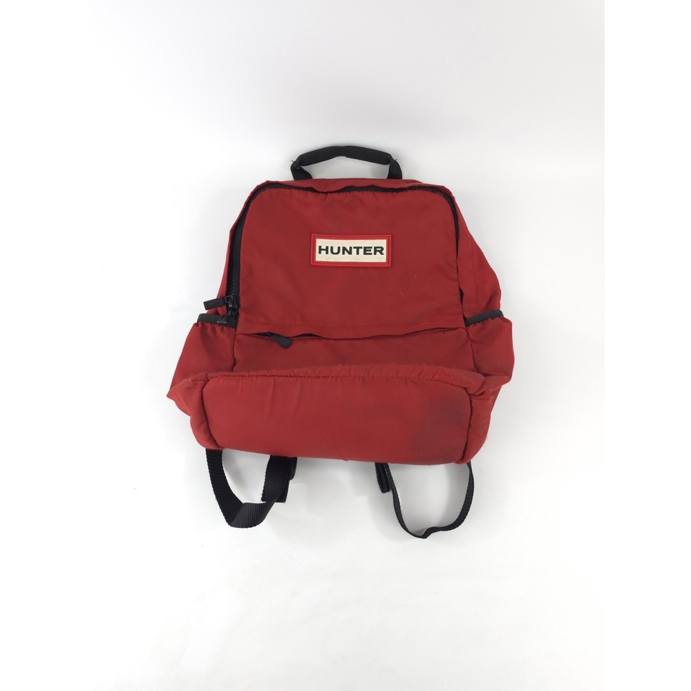 Hunter Original Nylon Small Backpack - Military Red USED